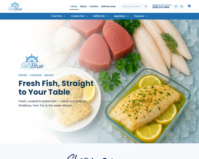 Linden SeaBlue website
